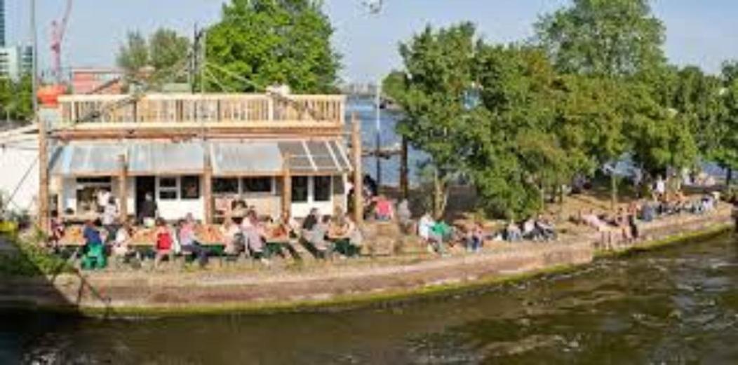 Private Guesthouse Bnb The Waterhouse Houseboat Amsterdam Eksteriør billede